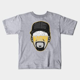 Andrew McCutchen Pittsburgh Player Silhouette Kids T-Shirt